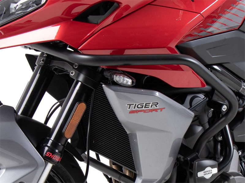 Hepco & Becker Tankguard black for Triumph Tiger Sport 660 (2022-) (only for combination with engine guard 5017636) | 5027636 00 01