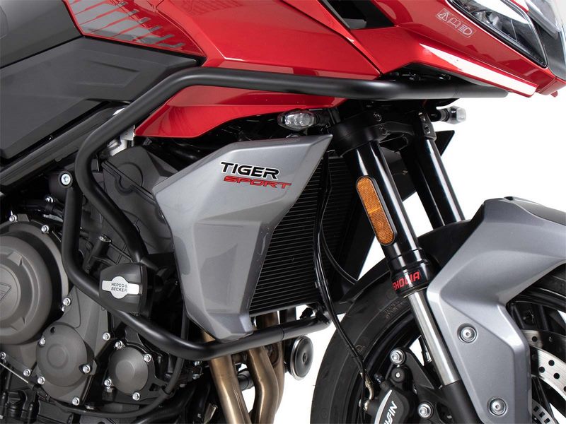 Hepco & Becker Tankguard black for Triumph Tiger Sport 660 (2022-) (only for combination with engine guard 5017636) | 5027636 00 01