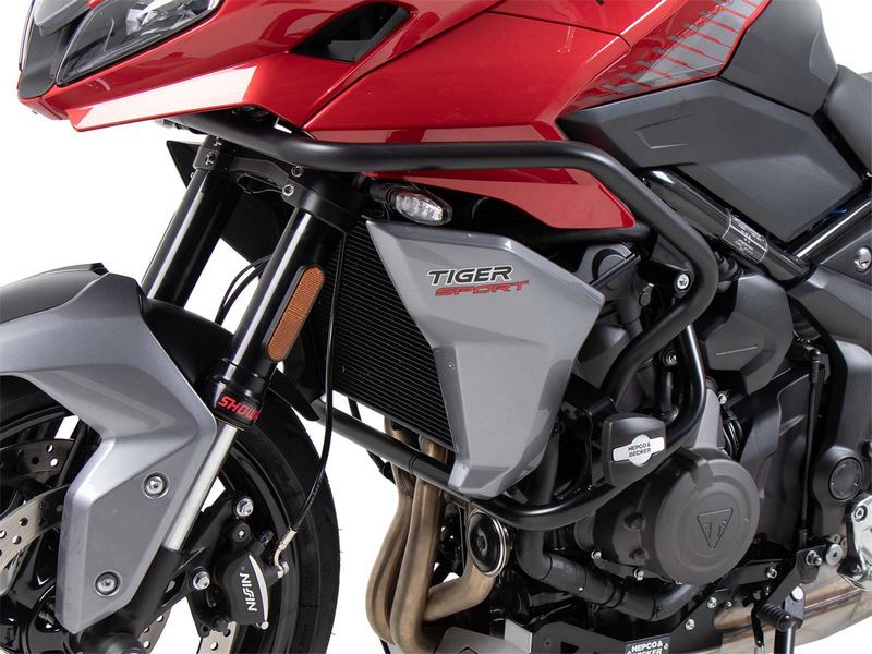 Hepco & Becker Tankguard black for Triumph Tiger Sport 660 (2022-) (only for combination with engine guard 5017636) | 5027636 00 01