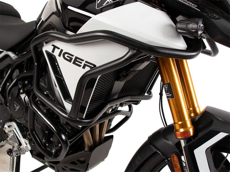 Hepco & Becker Tank Protection Bar Solid Black For Triumph Tiger 900 GT / Pro (2024-) | 5027658 00 01