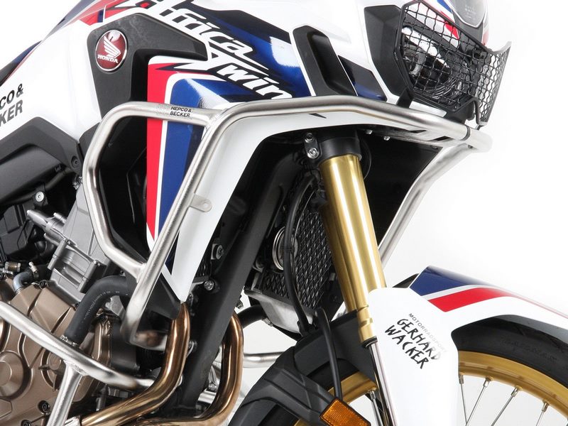 Hepco & Becker Tankguard-stainless steel for Honda CRF1000L Africa Twin from 2018 | 5029512 00 22