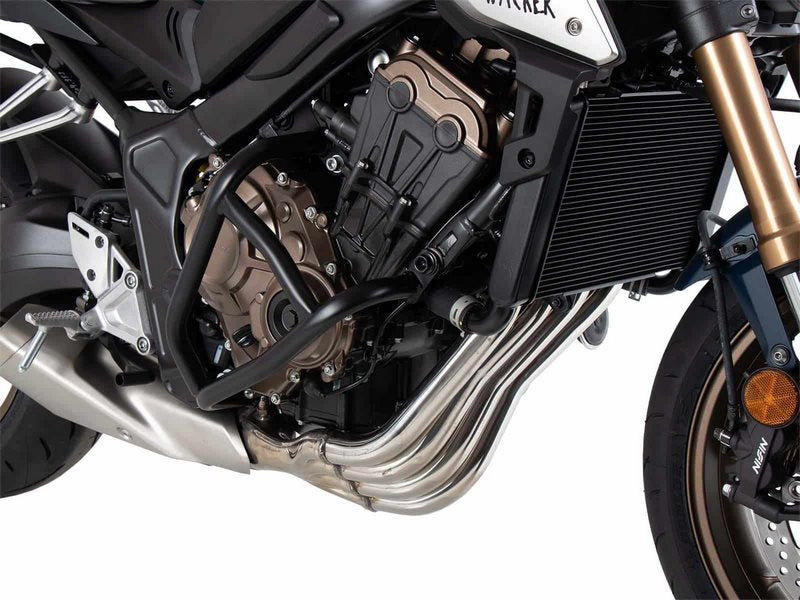 Hepco & Becker Engine protection bar "Solid" black for Honda CB 650 R (2021-) | 5089529 00 01