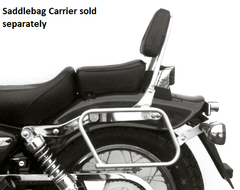 Hepco & Becker Sissybar without rearrack for Honda CA 125 Rebel / CMX 250 Rebel | 600106 00 02