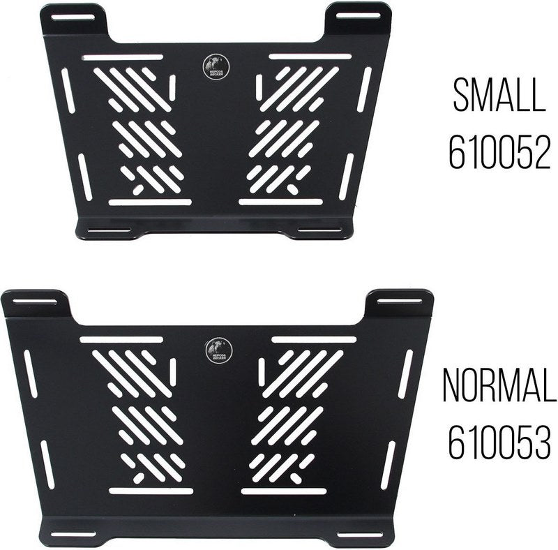 Hepco & Becker Universal rear enlargement SMALL-black | 610052 00 01