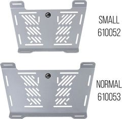 Hepco & Becker Universal rear enlargement SMALL-silver | 610052 00 09