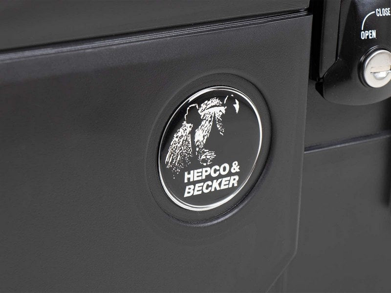 Hepco & Becker GOBI side case set right/left black | 610083 00 01