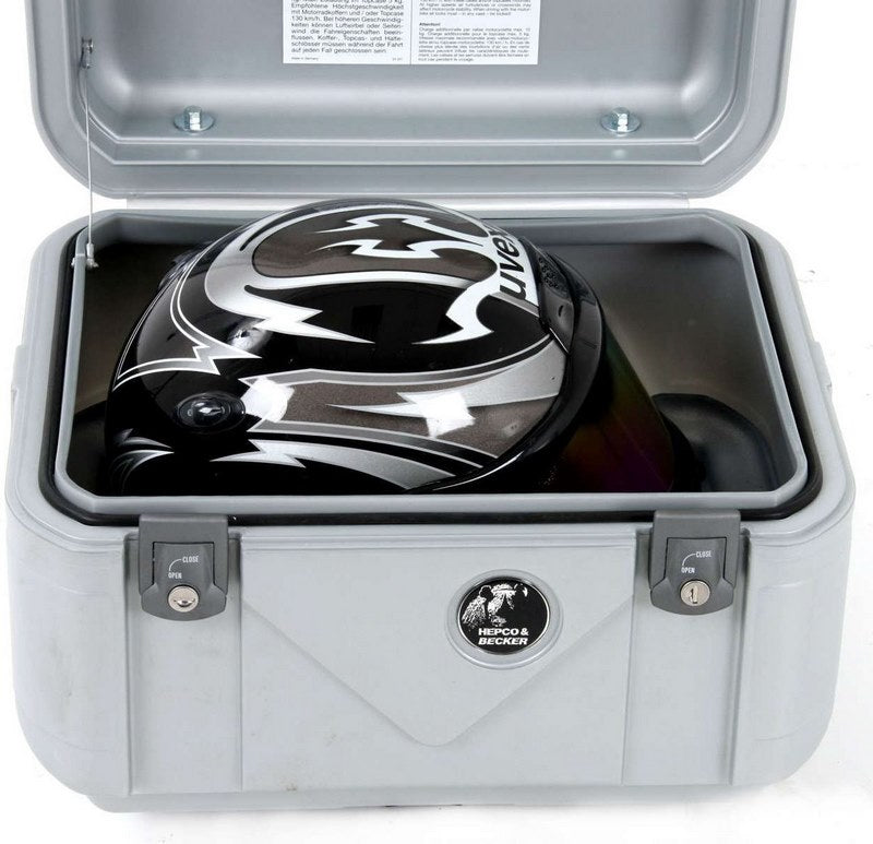 Hepco & Becker Topcase Gobi silver 42 ltr. | 610084 00 09