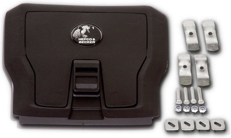 Hepco & Becker Journey Topcase 50 silver incl. universal mounting plate | 610087 00 09