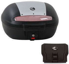 Hepco & Becker Journey Topcase 50 silver incl. universal mounting plate | 610087 00 09