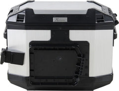 Hepco & Becker Xplorer 30 silver left sidebox | 610208 00 00