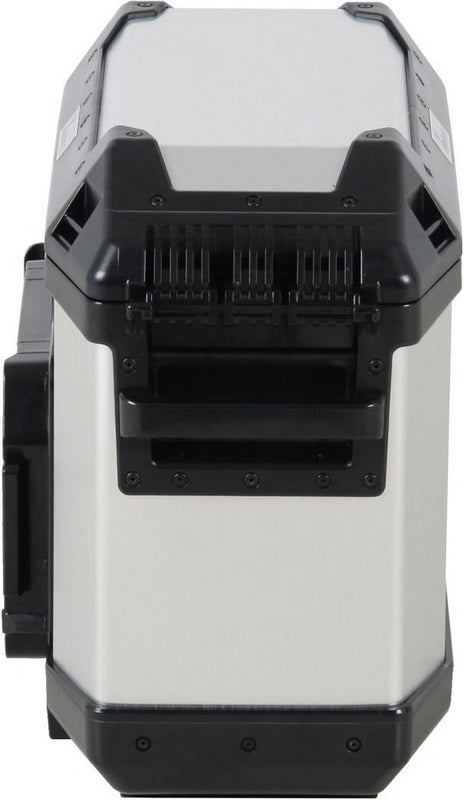 Hepco & Becker Xplorer 30 silver left sidebox | 610208 00 00