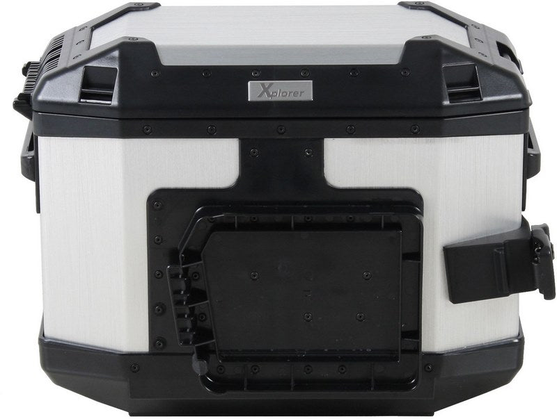 Hepco & Becker Xplorer 30 silver right sidebox | 610209 00 00