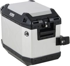 Hepco & Becker Xplorer 40 silver left sidebox | 610210 00 00