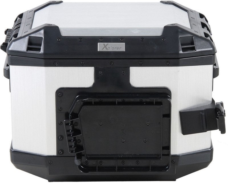 Hepco & Becker Xplorer 40 silver right sidebox | 610211 00 00