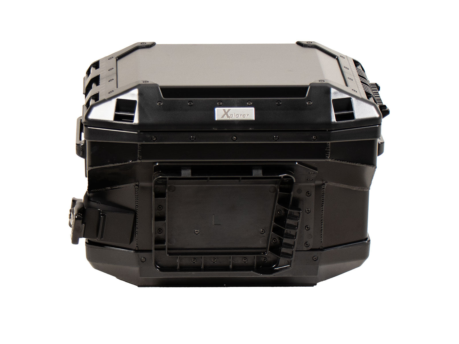 Hepco & Becker Xplorer 37 Left Black For Cutout Carrier (Cut Out For Exhaust) | 610218-00-01