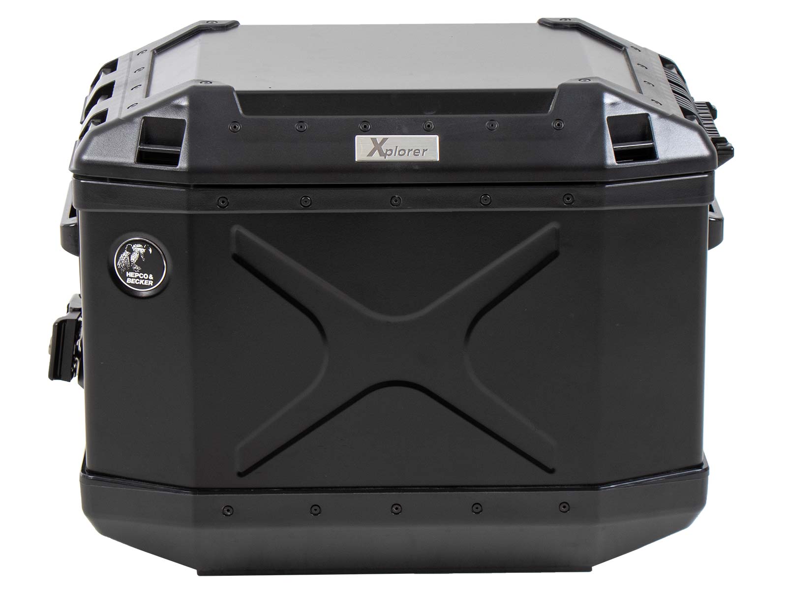 Hepco & Becker Xplorer 37 Right Black For Cutout Carrier (Cut Out For Exhaust) | 610219-00-01