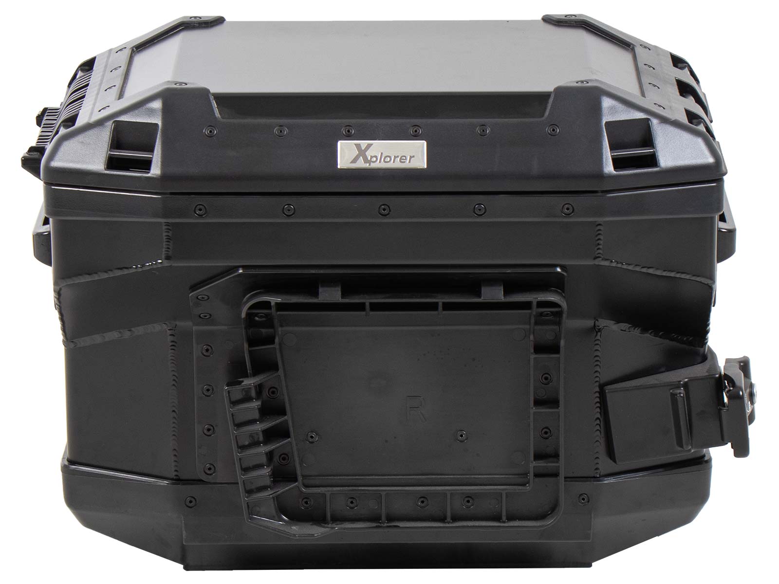Hepco & Becker Xplorer 37 Right Black For Cutout Carrier (Cut Out For Exhaust) | 610219-00-01