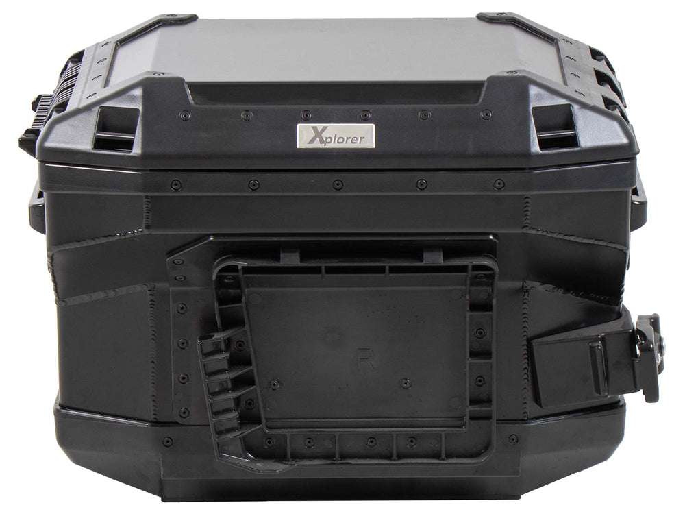 Hepco & Becker Xplorer 37 Right Black For Cutout Carrier (Cut Out For Exhaust) | 610219-00-01