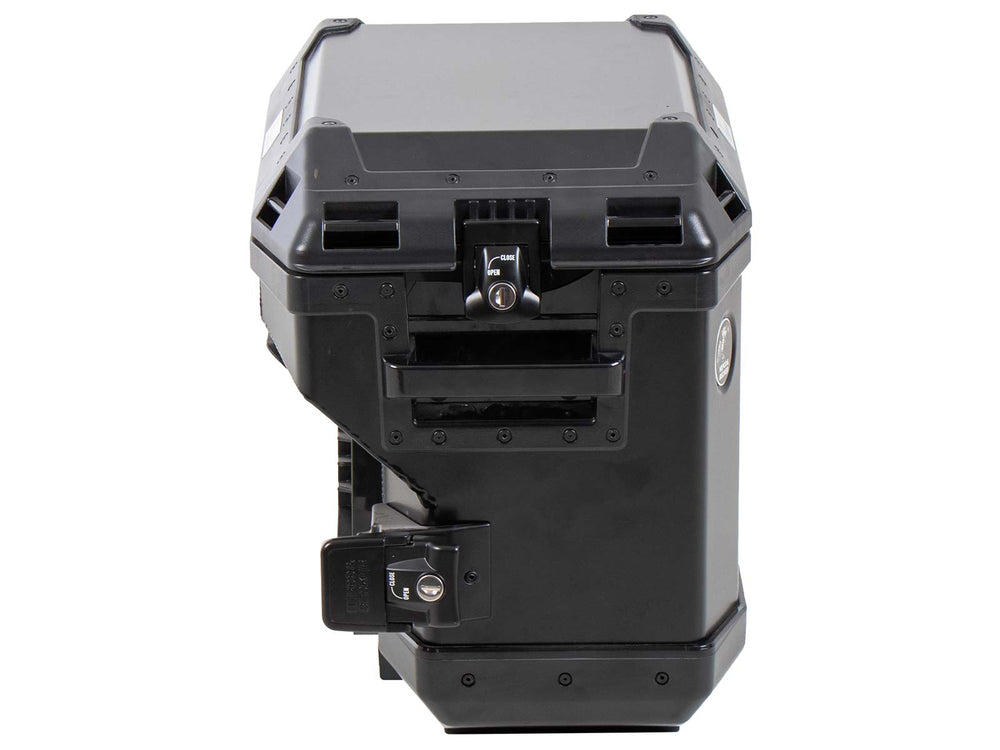 Hepco & Becker Xplorer 37 Right Black For Cutout Carrier (Cut Out For Exhaust) | 610219-00-01