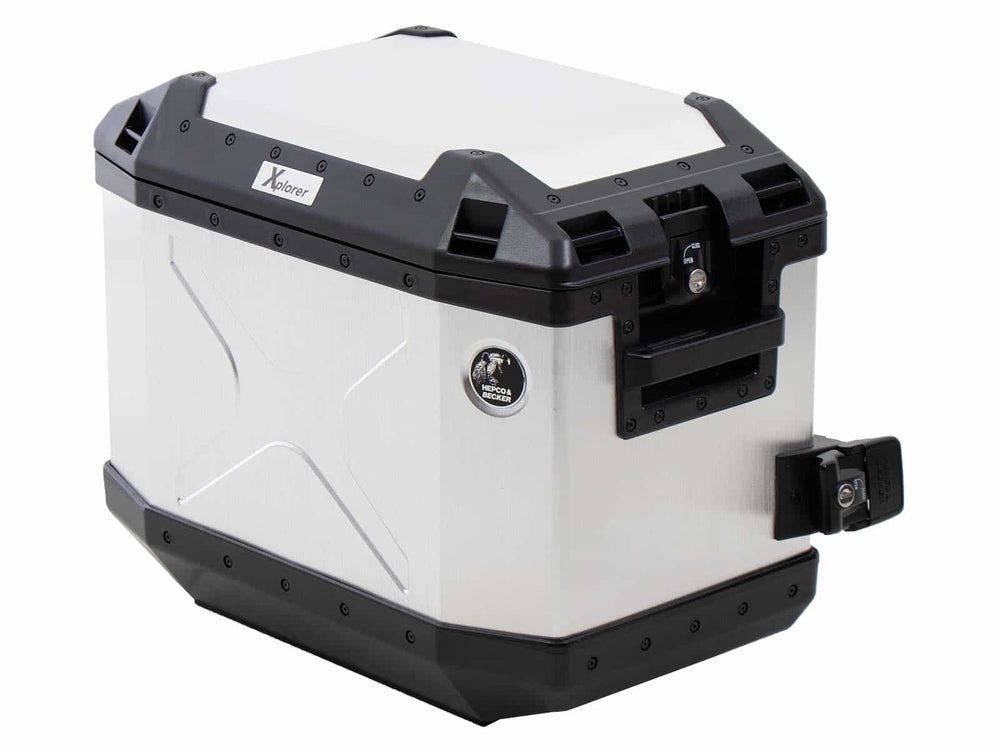 Hepco & Becker Xplorer 40 Left Silver For Cutout Carrier | 610220-00-00