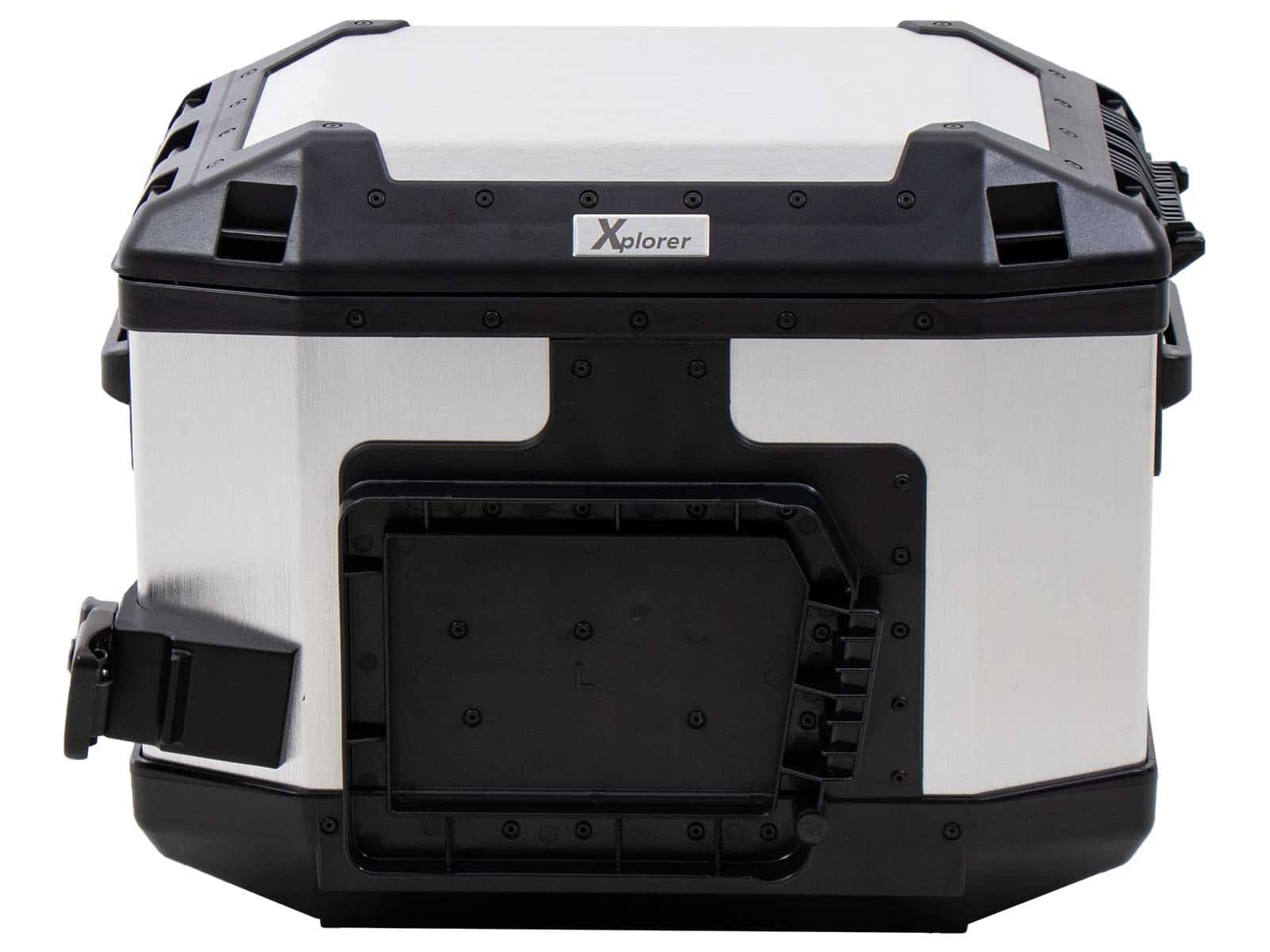 Hepco & Becker Xplorer 40 Left Silver For Cutout Carrier | 610220-00-00