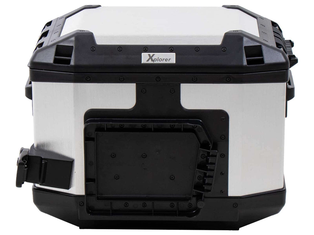 Hepco & Becker Xplorer 40 Left Silver For Cutout Carrier | 610220-00-00