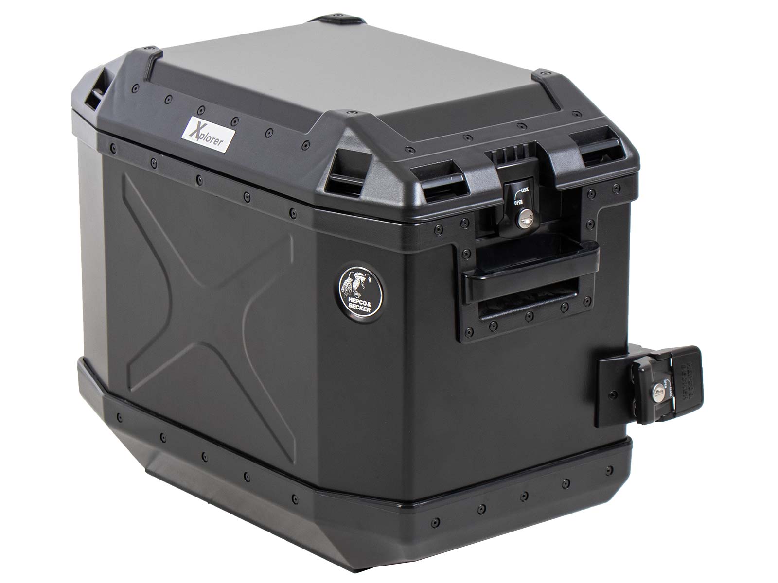 Hepco & Becker Xplorer 40 Left Black For Cutout Carrier | 610220-00-01