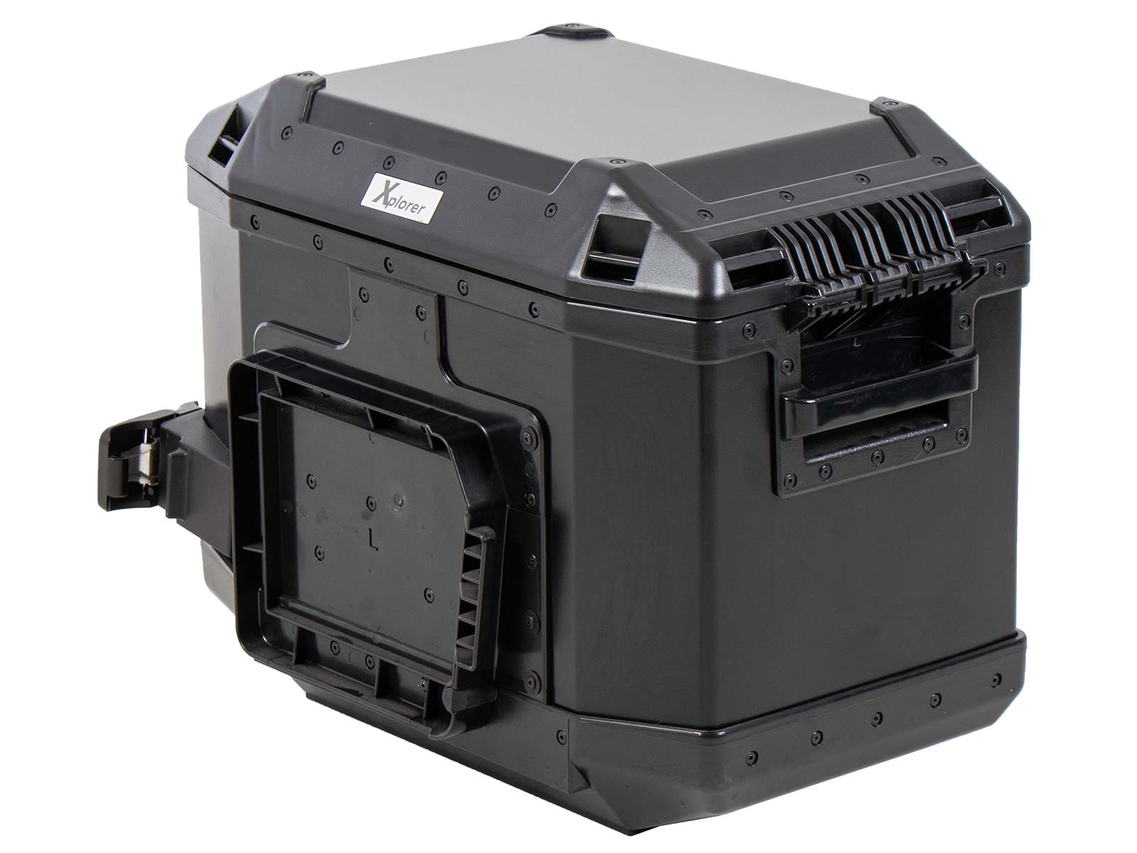 Hepco & Becker Xplorer 40 Left Black For Cutout Carrier | 610220-00-01