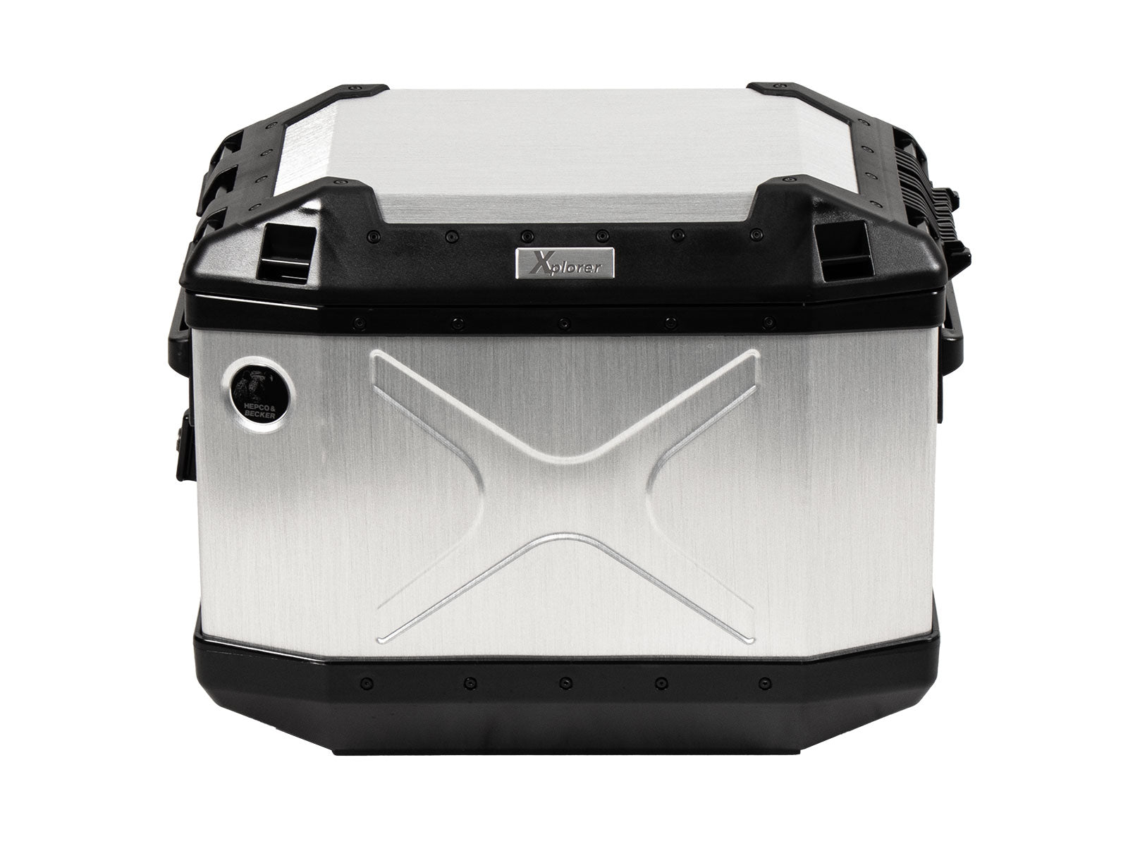 Hepco & Becker Xplorer 40 Right Silver For Cutout Carrier | 610221-00-00