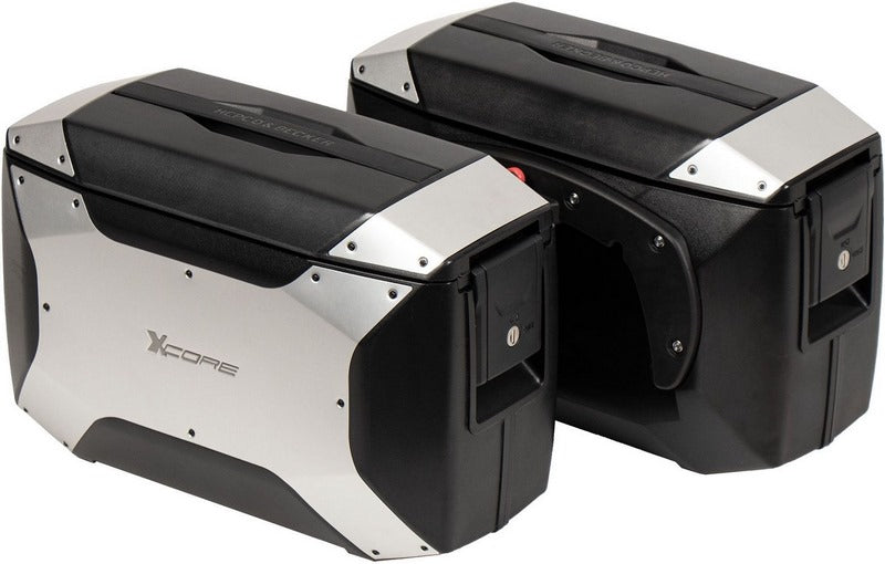 Hepco & Becker Xcore side case set for C-Bow carrier | 610295 00 00