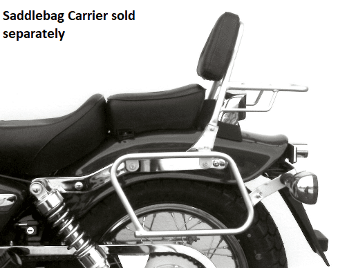 Hepco & Becker Sissybar with rearrack for Honda CA 125 Rebel / CMX 250 Rebel | 611106 00 02