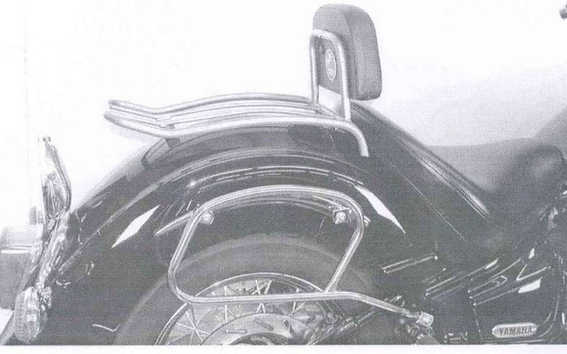 Hepco & Becker Solorack with backrest for Yamaha XVS 1100 A Drag Star Classic | 611412 00 02