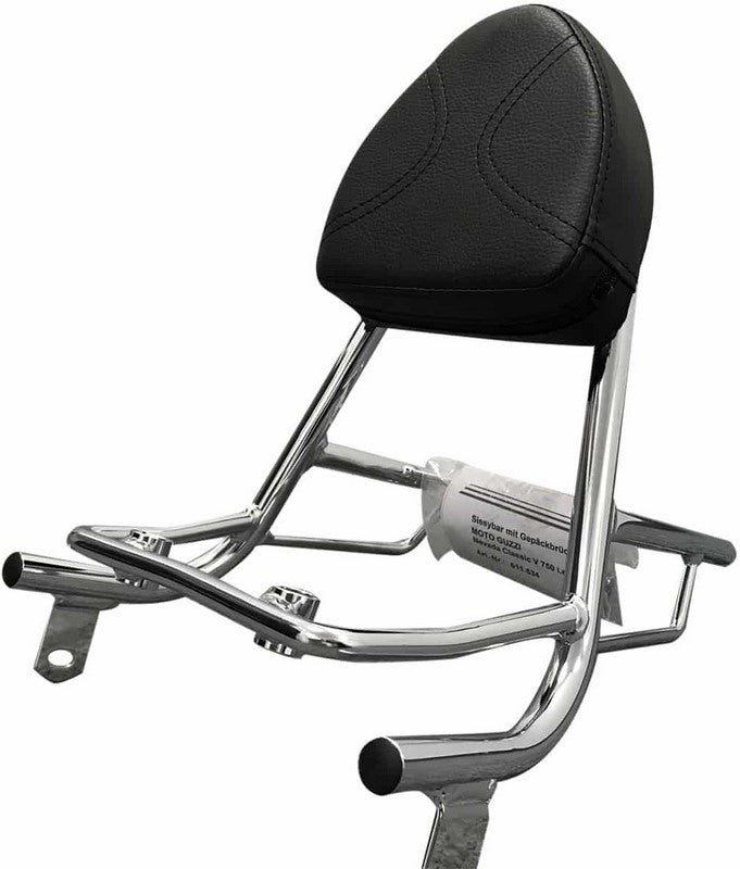 Hepco & Becker Sissybar with rearrack for Moto Guzzi Nevada Classic V 750 ie / Aquilia Nera 2004-2009 | 611534 00 02