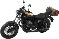 Hepco & Becker Sissybar with rearrack-chrome for Moto Guzzi V9 Roamer from 2017 model with long seat | 611551 00 02
