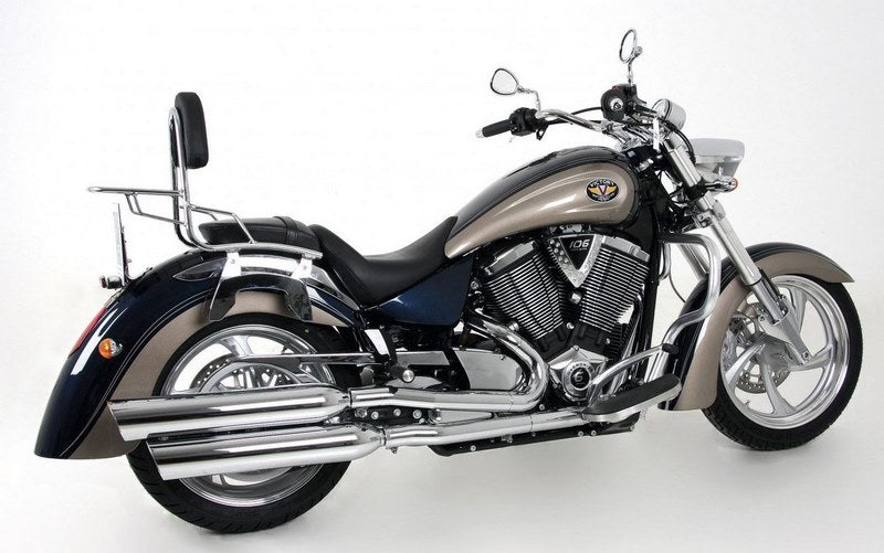 Hepco & Becker Sissybar with rearrack for Victory Kingpin | 611721 00 02