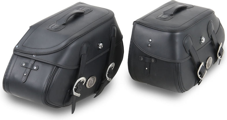 Hepco & Becker Saddle bag set Buffalo black for tube saddlebag carrier | 620200