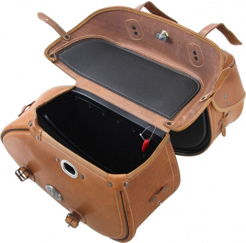 Hepco & Becker Saddlebags Buffalo brown for C-Bow Carrier | 620230 00 08