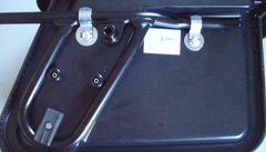 Hepco & Becker Saddlebags Rugged Cutout 22 ltr. incl. quick release-black | 620350 00 01