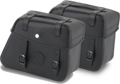 Hepco & Becker Saddlebags Rugged Cutout 22 ltr. incl. quick release-black | 620350 00 01