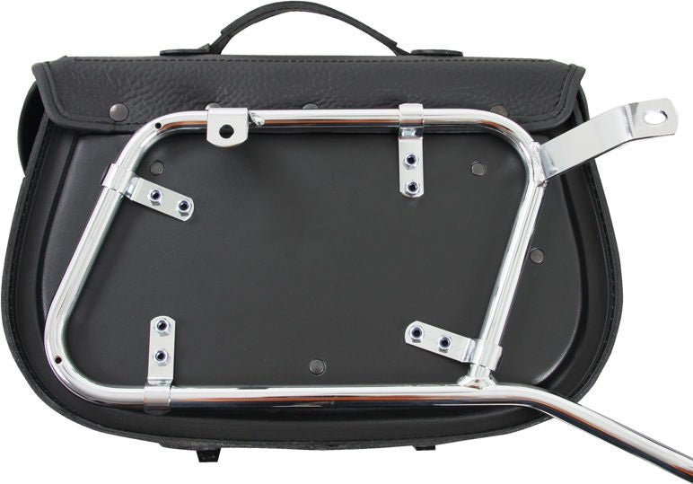 Hepco & Becker Saddlebag set Ivory black for tube bag holder | 620505