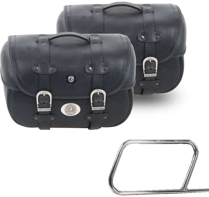 Hepco & Becker Saddlebags Liberty Big for tube saddlebag carrier | 620981