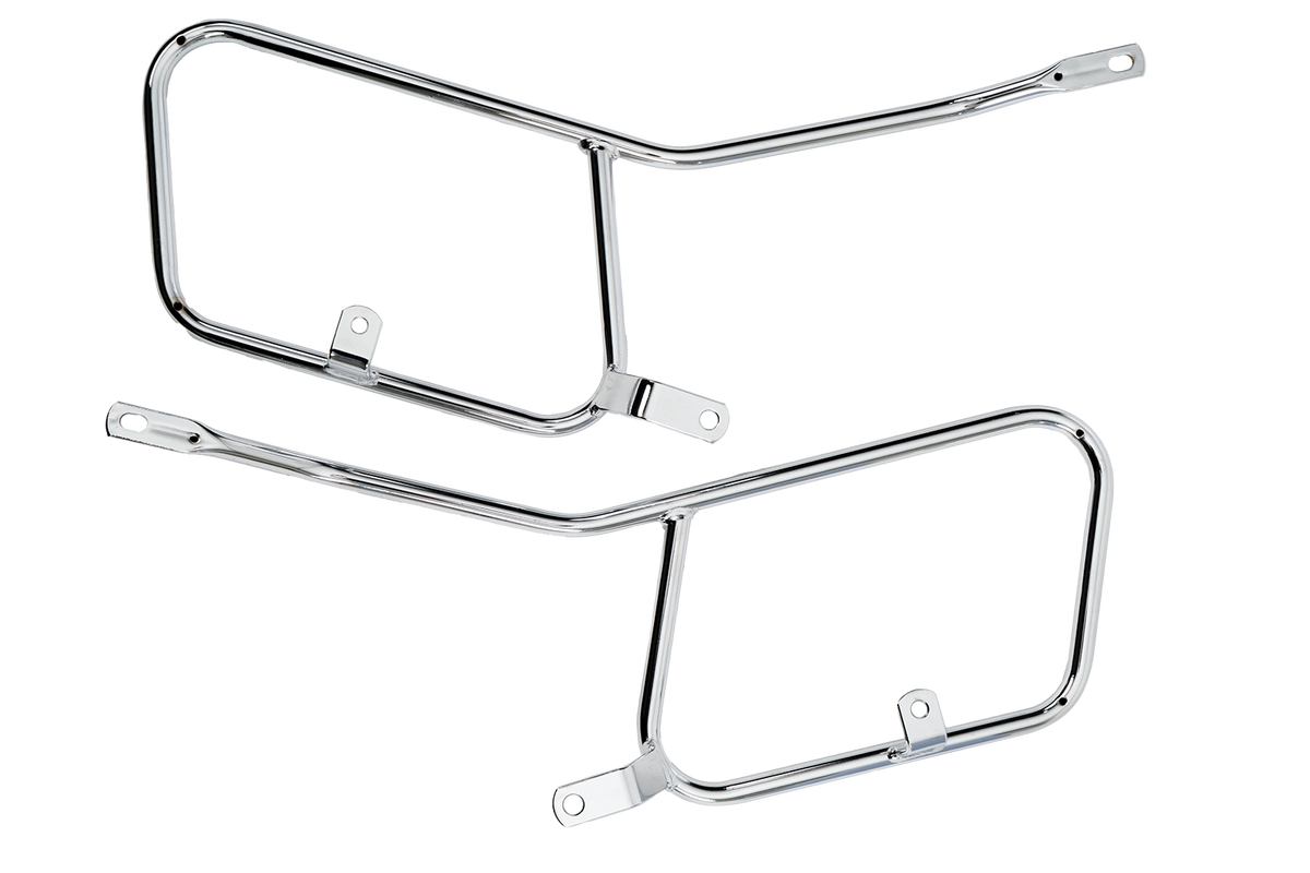 Hepco & Becker Saddlebag tube-carrier for leatherbags-chrome for Honda F 6 C Custom | 625135 00 02