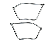 Hepco & Becker Saddlebag tube-carrier for leatherbags-chrome for Kawasaki EN 500 until 1995 | 625256 00 02
