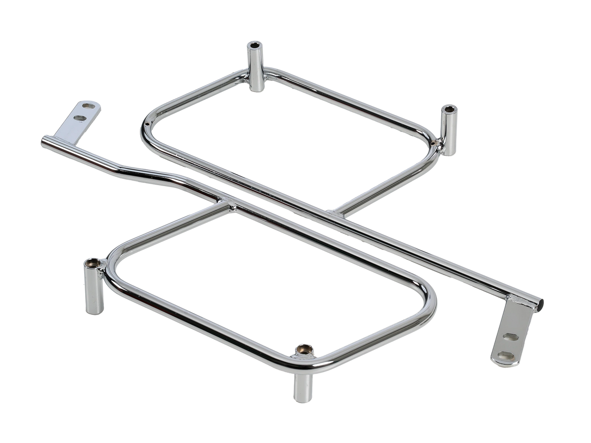Hepco & Becker Saddlebag tube-carrier for leatherbags-chrome for Yamaha XVS 1300 Midnight Star | 6254519 00 02