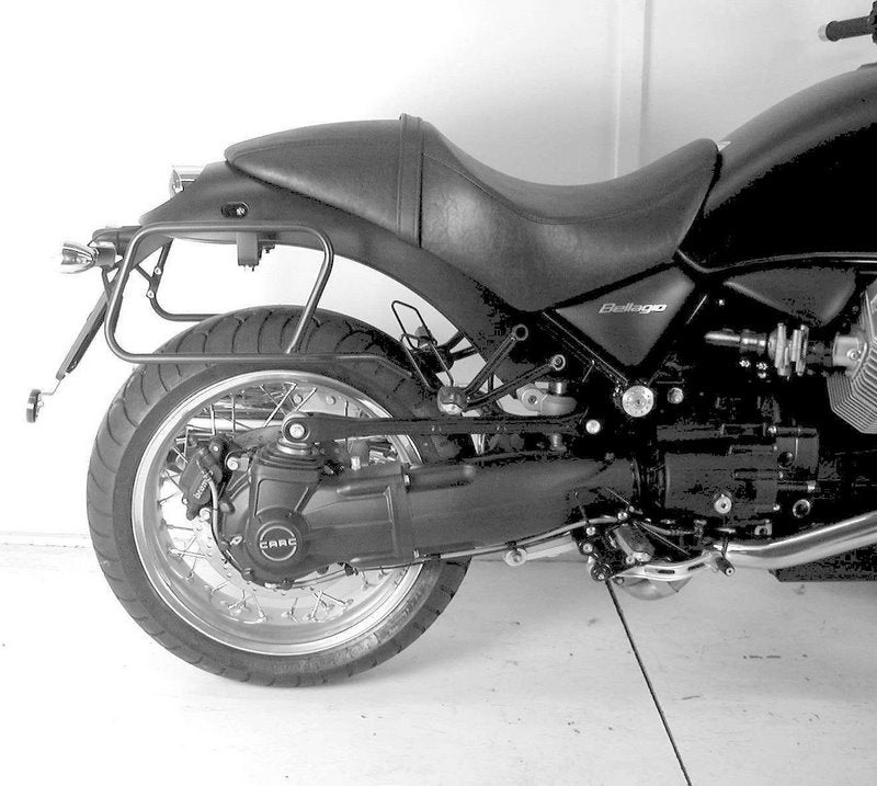 Hepco & Becker Saddlebag tube-carrier for leatherbags-chrome for Moto Guzzi C 940 Bellagio / Bellagio Aquilia Nera | 625539 00 02