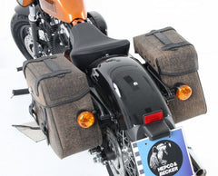 Hepco & Becker Saddlebag holder Cutout-black for Harley-Davidson Sportster 883 Roadster/Iron 883/Super Low/ 8 | 626718 00 01