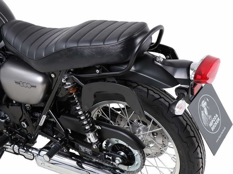 Hepco & Becker C-Bow sidecarrier - black for Kawasaki W 800 Street/Cafe (2019-) | 6302541 00 01