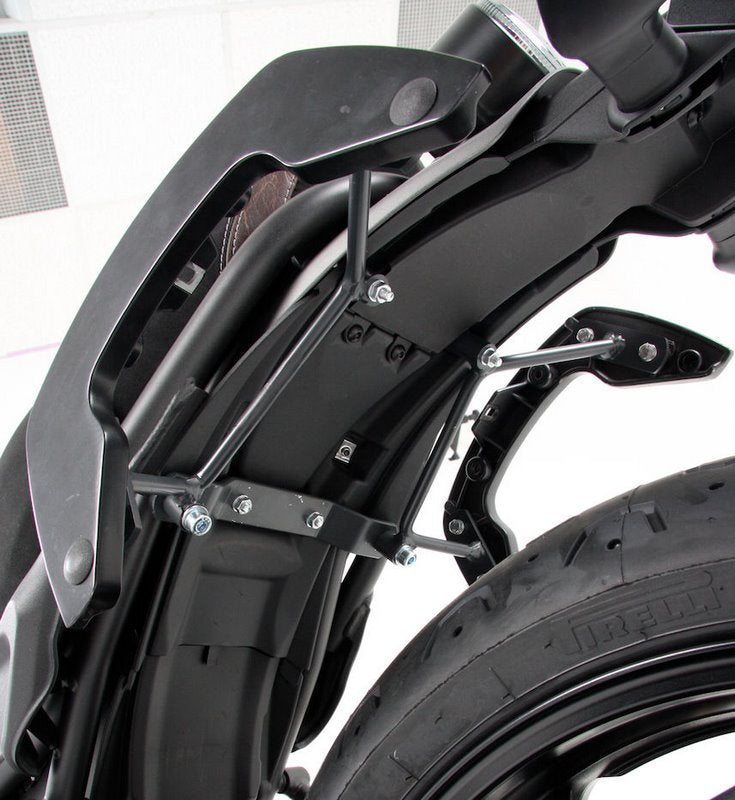 Hepco & Becker C-Bow Sidecarrier permanent mounted-black for Yamaha XSR 700 / XSR 700 Xtribute (2016-) | 6304550 00 01