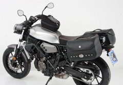 Hepco & Becker C-Bow Sidecarrier permanent mounted-black for Yamaha XSR 700 / XSR 700 Xtribute (2016-) | 6304550 00 01
