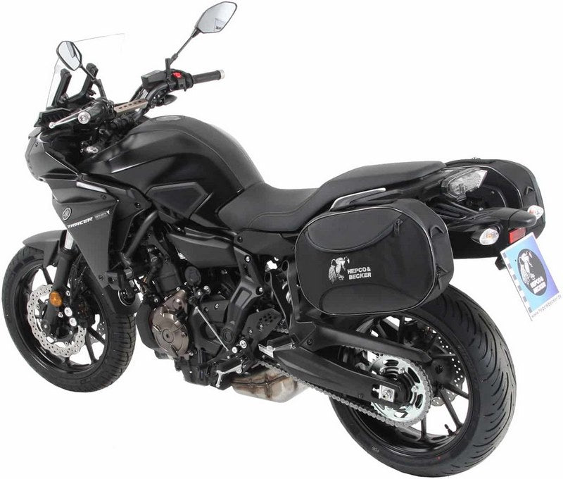 Hepco & Becker C-Bow sidecarrier black for Yamaha Tracer 7 (2021-) | 6304568 00 01